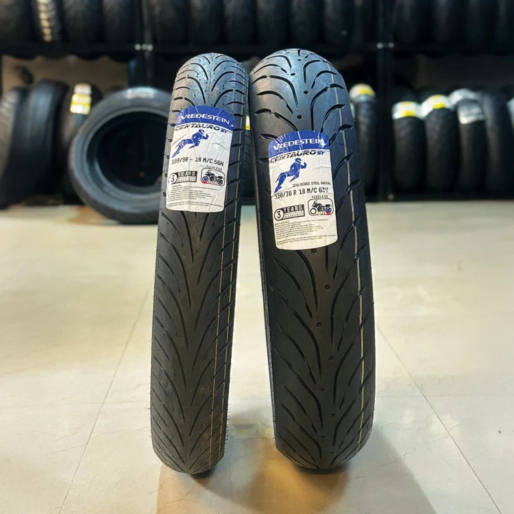 Vredestein Centauro ST Tyres for Royal Enfield Interceptor 650, Royal Enfield Continental GT 650 – Front 100/90 R18