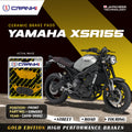 Ceramic Brake Pads For Yamaha XSR155 (2019-2020) - Front - CRM282 - 1 Set - CRANK1