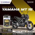 Ceramic Brake Pads For Yamaha MT-15 - Rear - CRM234 - 1 Set - CRANK1