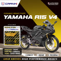 Ceramic Brake Pads For Yamaha R15 V4 (2022-2023) - Front - CRM479 - 1 Set - CRANK1