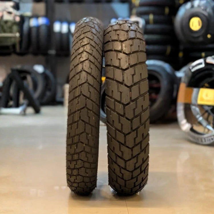 Eurogrip TRAILHOUND SCR 100/90-18 56H TL Front Tyre for Royal Enfield Shotgun 650