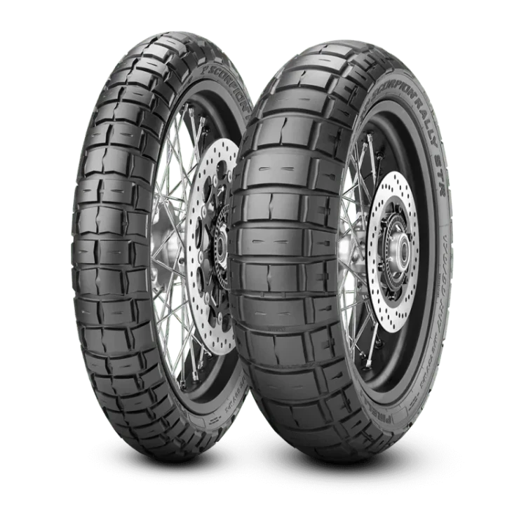 Pirelli Scorpion Rally STR Tyre for Royal Enfield Himalayan 450, Royal Enfield Himalayan 411 – Front 90/90-21 M/C 54V TL