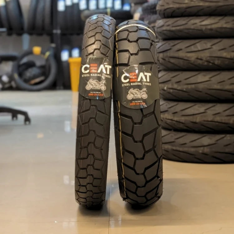 CEAT GRIPP RAD STEEL 90/90-21 Front Tyre for Royal Enfield Himalayan 411