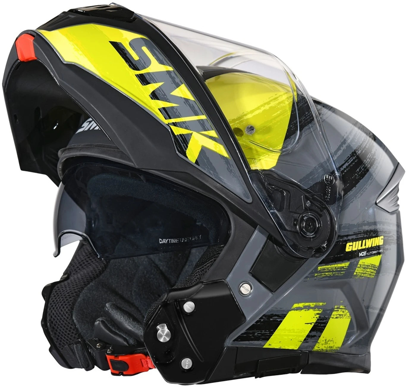 SMK Gullwing Tourleader Modular Flip-Up Helmet | ECE 22.06 P/J Certified GRPS (MA646)
