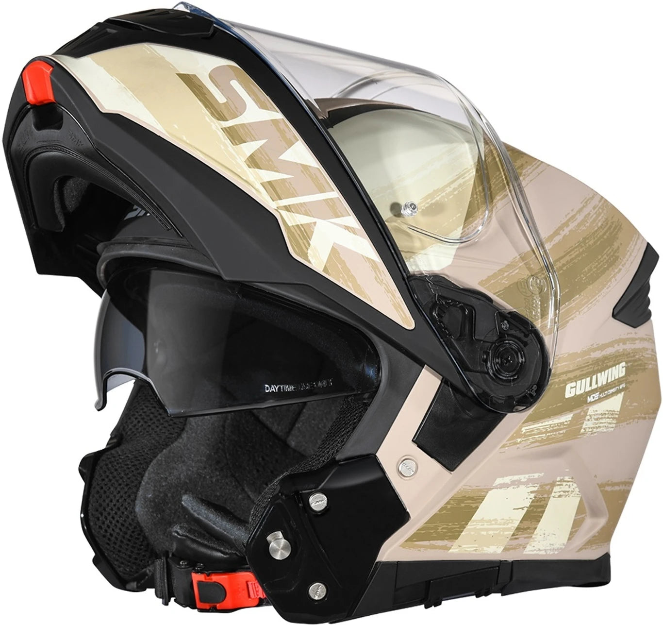 SMK Gullwing Tourleader Modular Flip-Up Helmet | ECE 22.06 P/J Certified GRPS (GL747)
