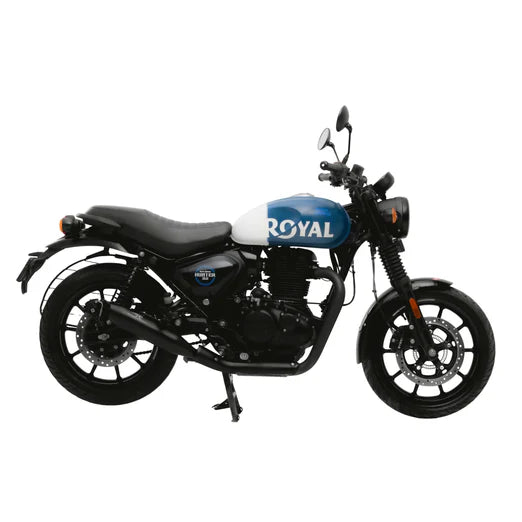 RRP Rumbler Max Exhaust for Royal Enfield Hunter 350, Classic 350 Reborn &amp; Meteor 350 | Black Matte