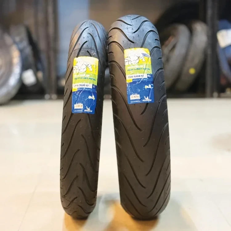 Michelin Pilot Street Radial 110/70 Front & Rear Tyre