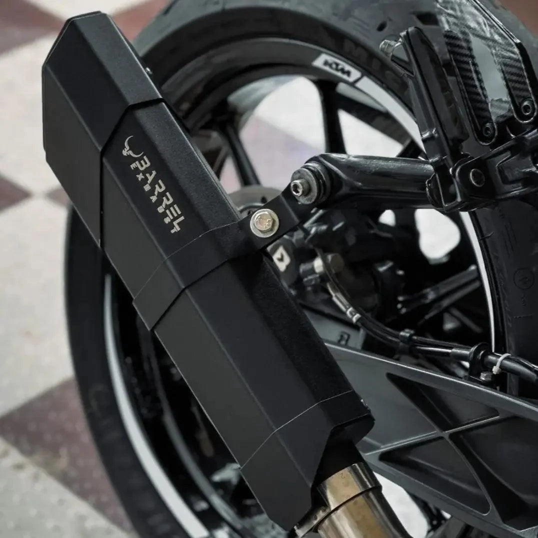 Rogue for KTM- Black with Link Pipe - Barrel Exhaust
