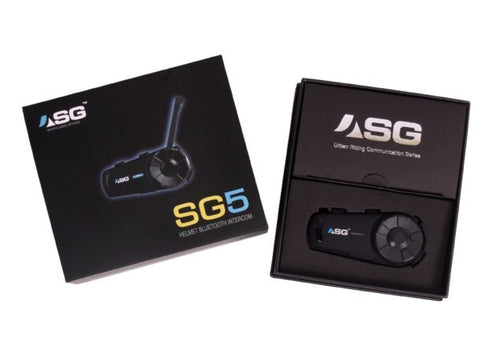 ASG SG5 Bluetooth Intercom - TTT Moto