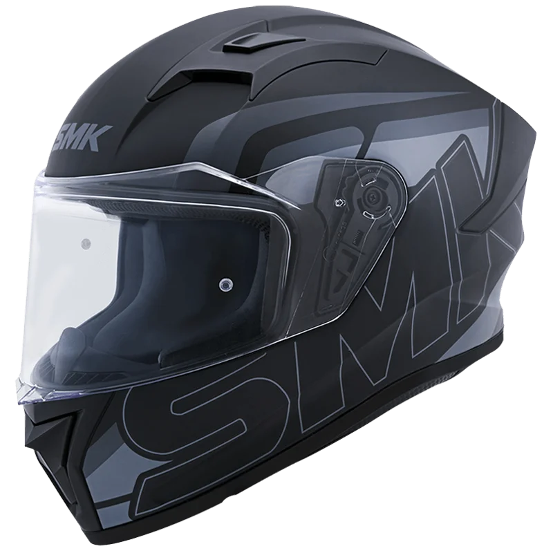 SMK Stellar Stage Full Face Helmet | ECE 22.06 Certified Sport Touring Helmet GRPS (MA262)