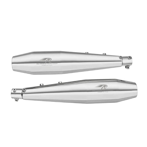 RRP Stellar Exhaust for Royal Enfield Interceptor 650 & Continental GT 650 | Black & Polish